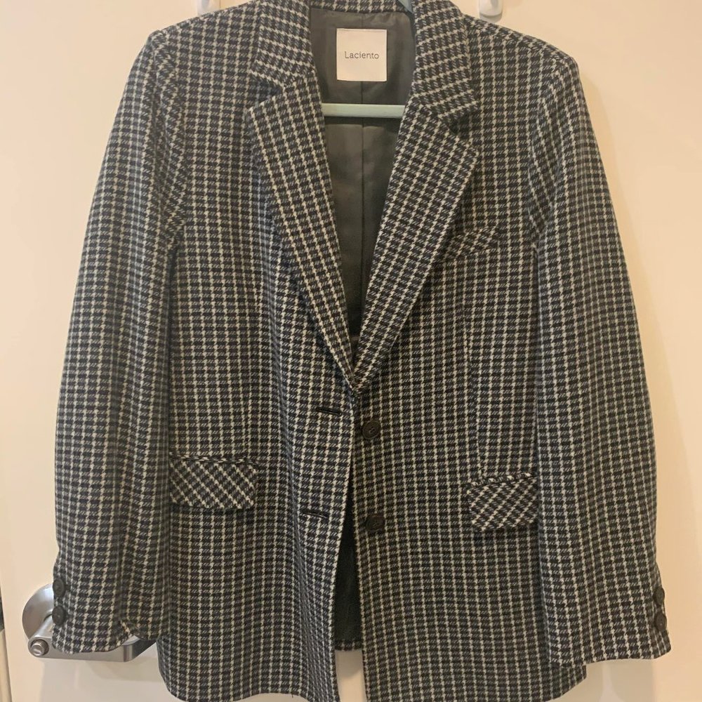 Laciento Checkered Blazer
